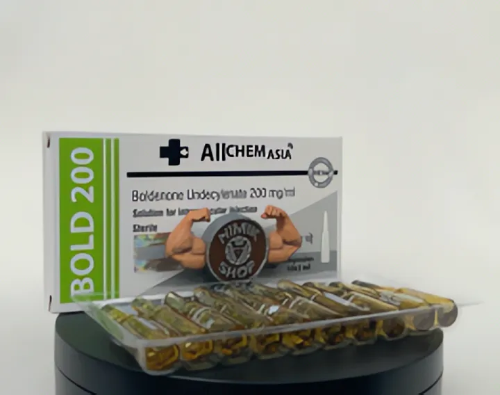 BOLD 200 (Boldenone Undecylenate) Allchem Asia - 200mg/ml/10amp