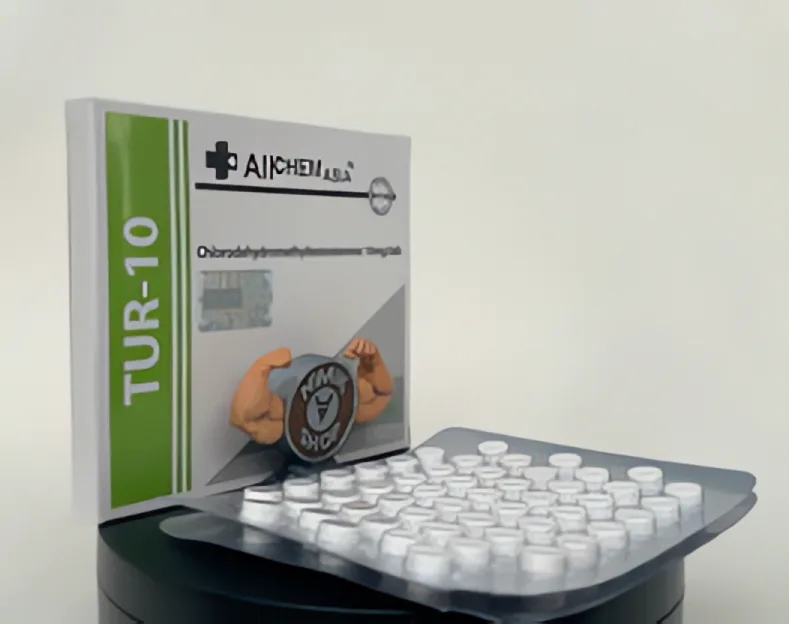 TUR 10 (Turinabol, Chlorodehydromethyltestosterone) Allchem Asia - 1tab/10mg/50tab
