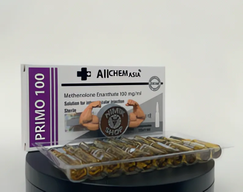 PRIMO 100 (Methenolone Enanthate) Allchem Asia - 100mg/ml/10amp