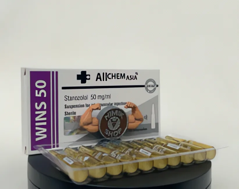 WINS 50 (Stanozolol / Winstrol) Allchem Asia - 50mg/ml/10amp