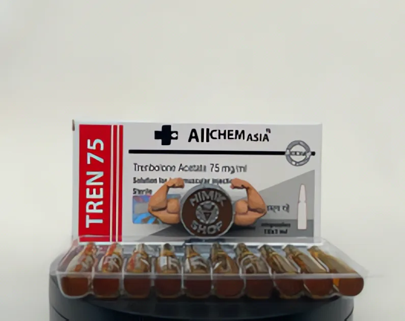 TREN 75 (Trenbolone Acetate) Allchem Asia - 75mg/ml/10amp