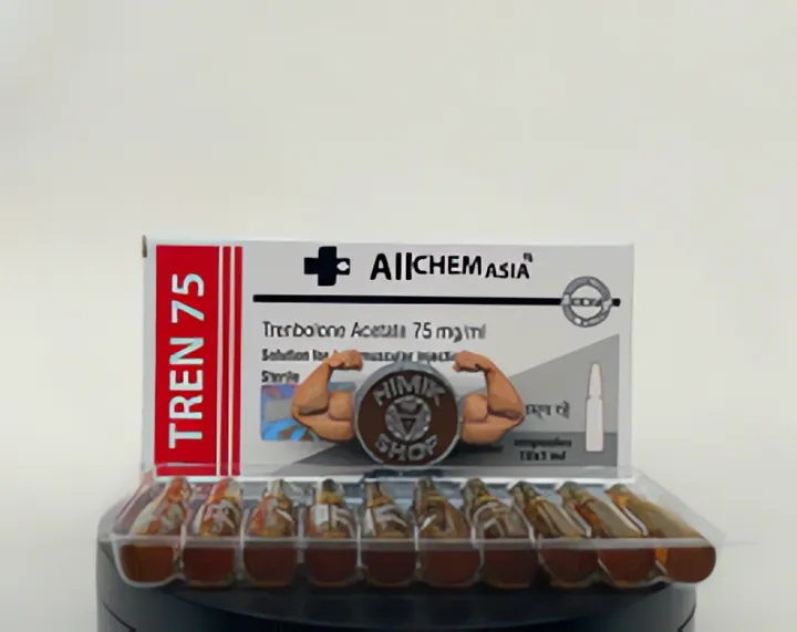 TREN 75 (Trenbolone Acetate) Allchem Asia - 75mg/ml/10amp